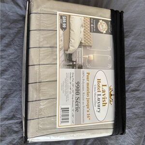 NWT bed sheets.  King size